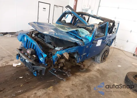 2015 Jeep Wrangler Sahara from USA, damaged, VIN 1C4AJWBG5FL517851